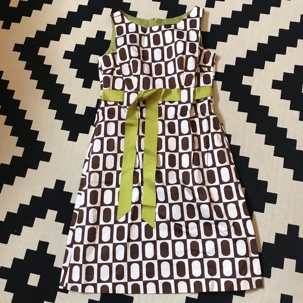 Kim Rogers Mod Sz4P Sheath Dress w/Ribbon